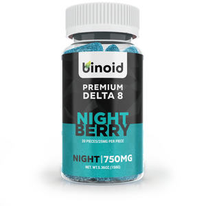 Binoid - Delta 8 Night Berry Gummies | 300MG
