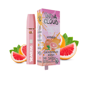 Indacloud - Grapefruit Kush Delta 8 Disposable 2 Gram Vape Pen