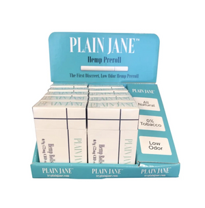 Plain Jane - Low Odor Hemp Filtered Pre-Rolls