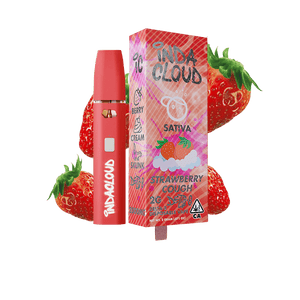 Indacloud - Strawberry Cough Delta 8 Disposable 2 Gram Vape Pen