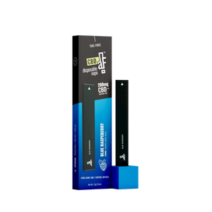 CBDaF! - Blue Raspberry CBD Isolate 200MG Disposable Vape
