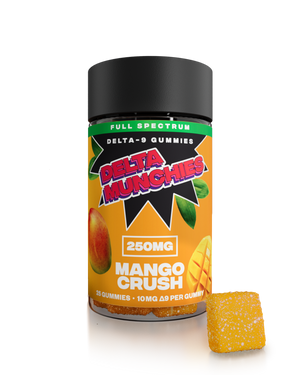Delta Munchies - Delta 9 Mango Crush Gummies